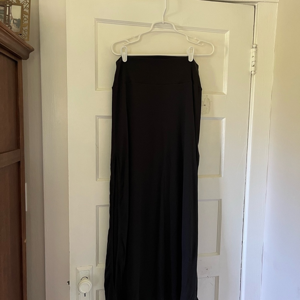 Casual Black Women's Skirt